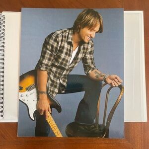 Keith Urban Escape Together World Tour Notebook Journal
